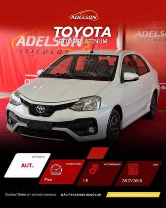 TOYOTA ETIOS 1.3 X 16V FLEX 4P AUTOMÁTICO